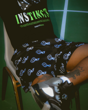 Load image into Gallery viewer, Black "Smiley" Shorts