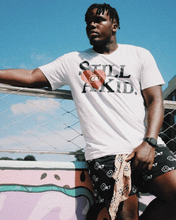 Load image into Gallery viewer, White "@heart" Tee