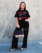 Load image into Gallery viewer, Red/Black "INSTINCTS" Tee