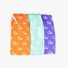Load image into Gallery viewer, Teal "Smiley" Shorts