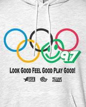 Load image into Gallery viewer, "Look Good Feel Good Play Good" Hoodie