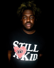 Load image into Gallery viewer, Black "@heart" Tee