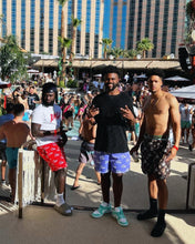 Load image into Gallery viewer, Purple "Smiley" Shorts