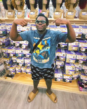 Load image into Gallery viewer, Black "Smiley" Shorts