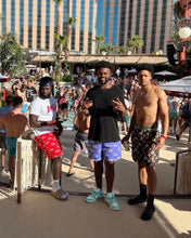 Load image into Gallery viewer, Red "Smiley" Shorts