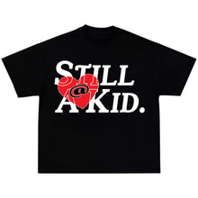 Load image into Gallery viewer, Black "@heart" Tee