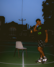 Load image into Gallery viewer, Black "Smiley" Shorts