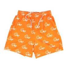 Load image into Gallery viewer, Orange "Smiley" Shorts