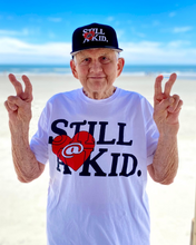 Load image into Gallery viewer, Black "@heart" Snapback