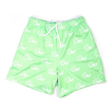 Load image into Gallery viewer, Green "Smiley" Shorts