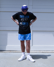 Load image into Gallery viewer, Blue/Black &quot;INSTINCTS&quot; Tee
